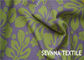 Thiết kế hoa Tái chế Vải Lycra Vải tùy chỉnh Dệt kim đan
