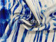 Tùy chỉnh kỹ thuật số in màu xanh tươi mát quần áo hoạt động Vải dệt kim tái chế Bảo vệ tia cực tím