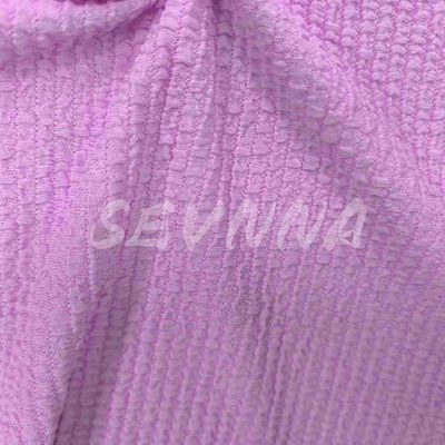 Tùy chỉnh khô nhanh Lớp vải nylon tái chế nhẹ tròn đan rắn / Spandex in