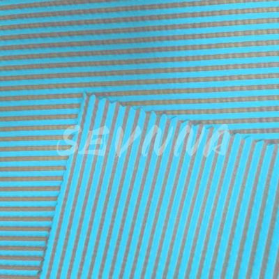 Soft Jacquard Double Knit Fabric 240gm Polyester tái chế Bao bì cuộn cho người lớn Trẻ em