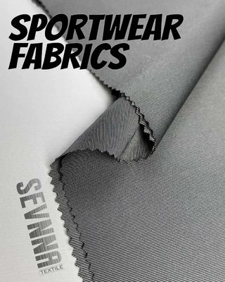 Vải áo ngực thể thao trọng lượng 175gsm với Spandex khử mùi và Chứng nhận GRS cho sự thoải mái tối đa