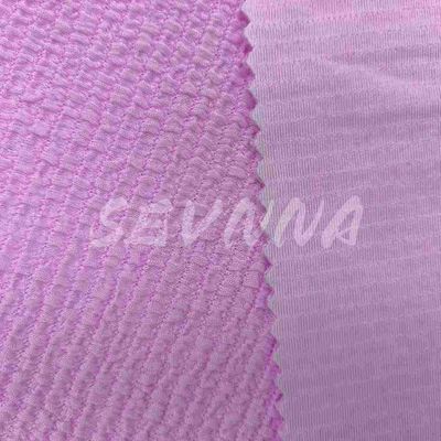 Tùy chỉnh khô nhanh Lớp vải nylon tái chế nhẹ tròn đan rắn / Spandex in