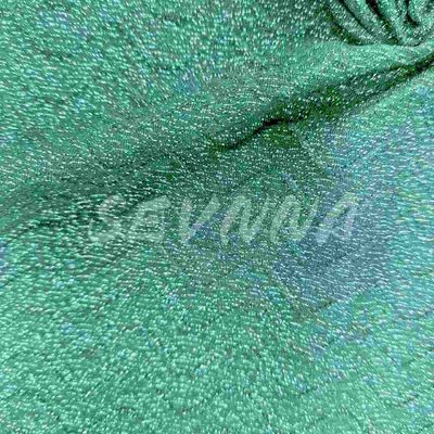 Quần áo hoạt động sợi tái chế vải đan 77%Nylon tái chế 6%Vàng kim loại 17%Spandex Máy giặt