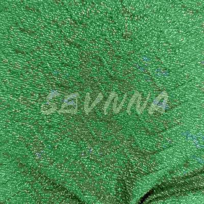 Quần áo hoạt động sợi tái chế vải đan 77%Nylon tái chế 6%Vàng kim loại 17%Spandex Máy giặt