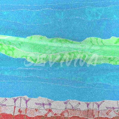 Jacquard mềm Polyester tái chế vải đan đôi cho trang phục phong cách thoải mái