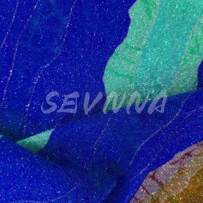 Vải đan đôi Jacquard thân thiện với môi trường với kết thúc kim loại