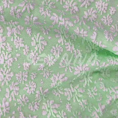 Vải nylon tái chế thân thiện với môi trường với cấu trúc sọc cho quần áo bền vững 120cm