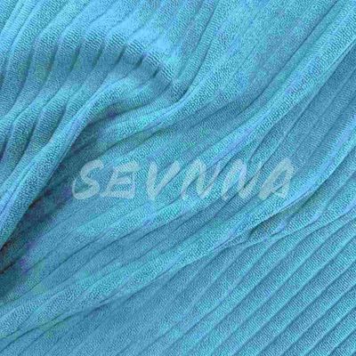 225g Vải polyester tái chế bền vững có thể tùy chỉnh màu máy có thể giặt / thở