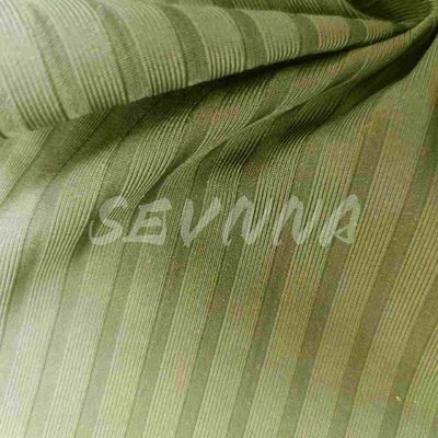 100% vải nylon tái chế xây dựng sọc tùy chỉnh cho quần áo bền vững