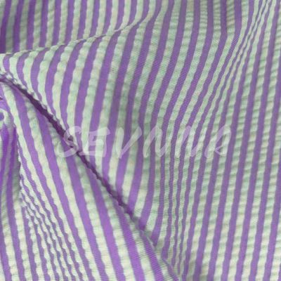 Soft Jacquard Double Knit Fabric 240gsm Trọng lượng mùa hè / mùa thu phong cách mật độ cuộn đóng gói trong túi poly