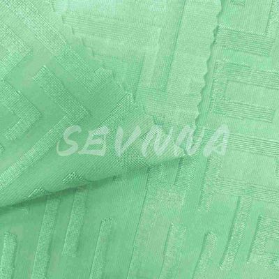Khả năng kéo dài Dệt xanh Sport Bra Fabric cho Yoga / Gym - Super Soft 250g Weight Solid Digital Print 132cm