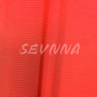 Môi trường thân thiện tái chế polyester Spandex thể thao áo ngực vải ẩm Wicking kéo dài màu tùy chỉnh có sẵn