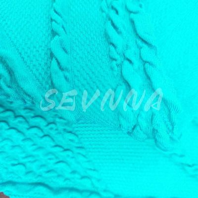 420GSM Sản phẩm được tùy chỉnh tái chế polyester Spandex Activewear