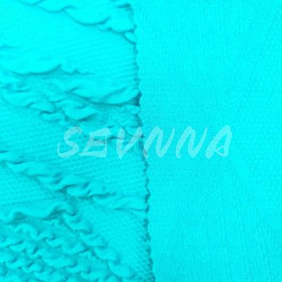 420GSM Sản phẩm được tùy chỉnh tái chế polyester Spandex Activewear