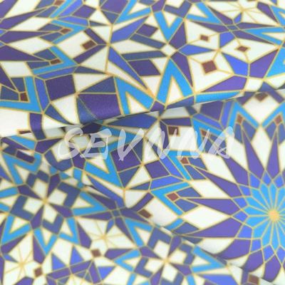 Dây chống mùi 400gm được tái chế polyester Yoga Wear Fabric