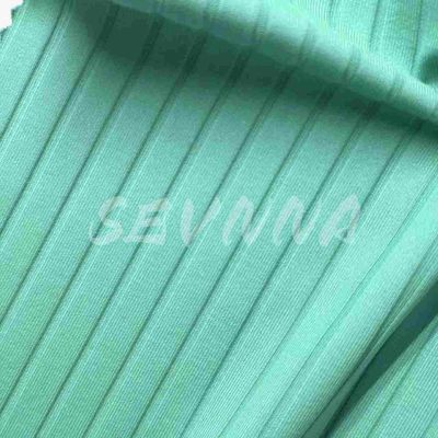 Vải Lycra tái chế với Foil sương mù In kim loại Hologram tròn đan