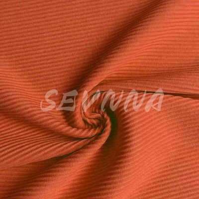Stretch 125cm Wide Customized Length Polyester Spandex Fabric / Stretchy Polyester Cloth cho thiết kế
