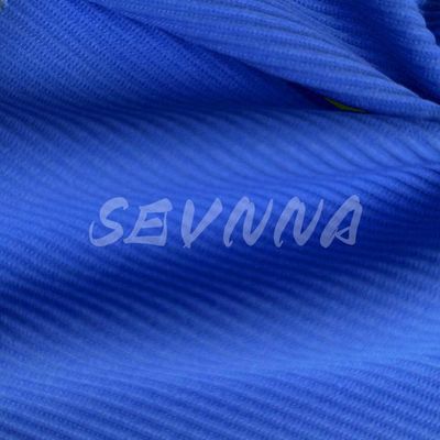 Vải polyester spandex màu xanh cho các nhà sản xuất quần áo