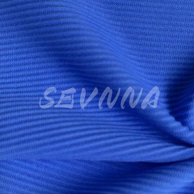 Vải polyester spandex màu xanh cho các nhà sản xuất quần áo