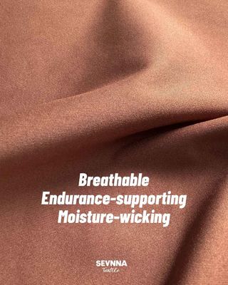 Ultra Stretchy Breathable Warp Knit Yoga Fabric cho các thiết kế tùy chỉnh
