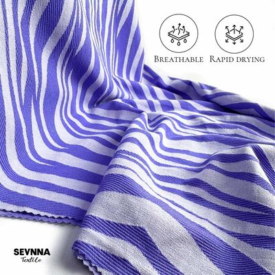 Vải polyester Spandex bền với độ kéo dài và độ bền màu cao 2-5 lớp