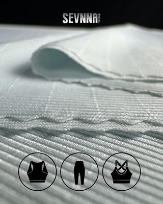 68% Nylon RB lạnh 3% Nylon 29% Lycra Thông tin vật liệu trong vải Lycra tái chế cho quần áo bền và thoải mái