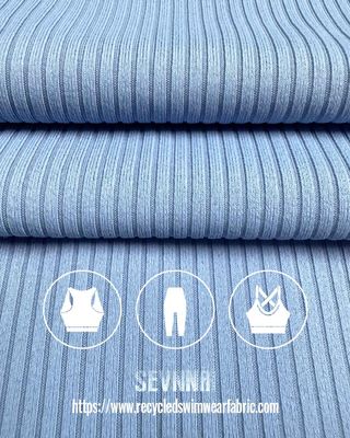 84% Polyester tái chế 16% Spandex Content Polyester Spandex Fabric Màu sắc tùy chỉnh cho nhu cầu của bạn