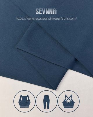 Bảo vệ tia cực tím vải Lycra tái chế cho quần áo giá cả phải chăng và thân thiện với môi trường