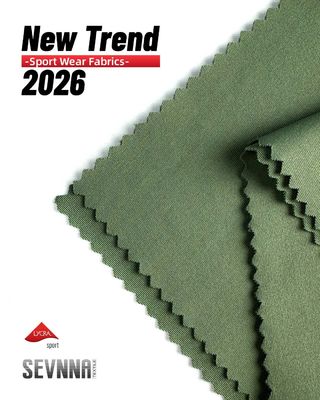 Vải Lycra tái chế được in có thể thở và nổi bật cho quần áo thể dục bền vững