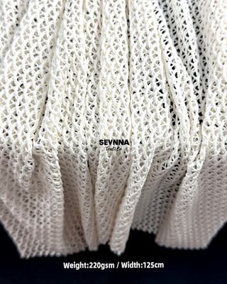 Vải dệt kim đôi mùa Hè/Thu bền và thoải mái khi mặc cả ngày