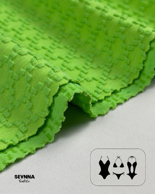 Vải bơi kết cấu Vật liệu hiệu suất cao cho đồ bơi thoải mái và phong cách