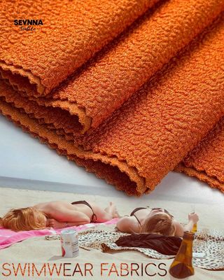 135cm chiều rộng vải chức năng với 86% thành phần nylon tái chế và dệt may hiệu suất dễ thở