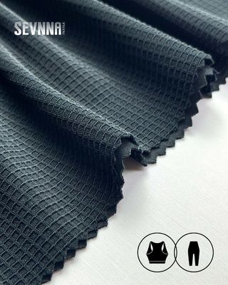 Vải chạy bộ 160cm Khổ UV Protect 50+ với Polyester Tái Chế cho Đồ thể thao hiệu suất cao