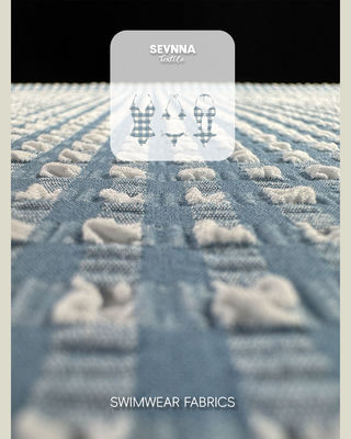 Vải bơi kết cấu cao cấp với chiều rộng 115cm, trọng lượng 170gm và mẫu kết cấu phong cách cho đồ bơi