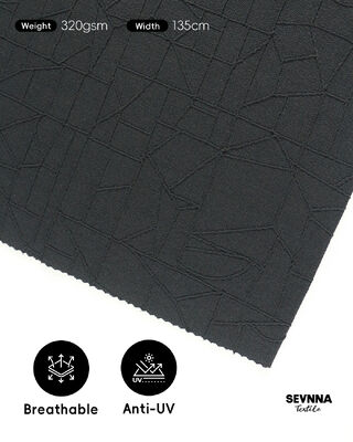 320gm Trọng lượng 135cm Độ rộng Vải bơi có kết cấu thân thiện với môi trường cho vải kết cấu bơi