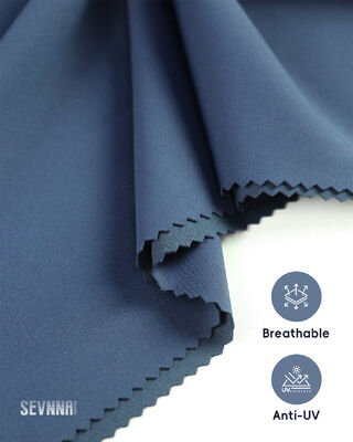 Vải áo ngực thể thao bền với chiều rộng 150cm và trọng lượng 240gm cho quần áo hoạt động hiệu suất cao