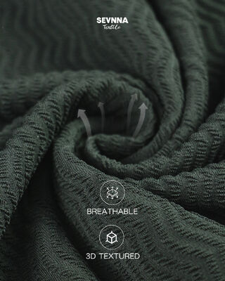 Vải quần legging co giãn với trọng lượng 310gsm và khổ 140cm mang lại sự thoải mái và linh hoạt ở mức trung bình