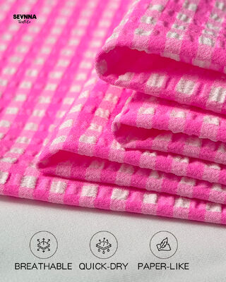 Vải đồ bơi tái chế với 48% Nylon 46% Polyester 6% Spandex 120-130cm Chiều rộng và 170gsm Trọng lượng cho đồ bơi bền vững