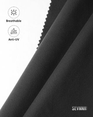 Vải Lycra kéo dài mềm với độ đàn hồi cao và tùy chỉnh màu sắc tùy chọn cho quần áo thể thao và thông thường