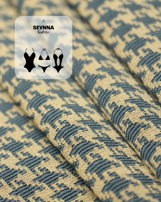 Vải bơi kết cấu khô nhanh với trọng lượng 370gm và chiều rộng 135cm cho đồ bơi hiệu suất cao