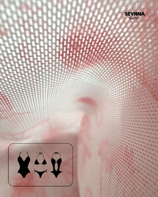 Vải đồ bơi thân thiện với môi trường có độ phân hủy sinh học 105gm với chiều rộng 155cm cho đồ bơi bền vững