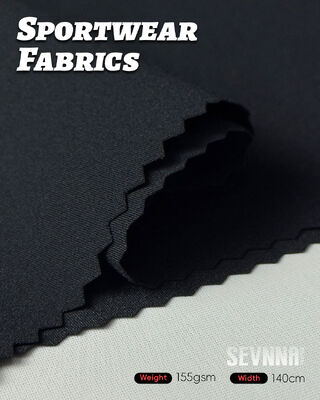 Các loại vải chạy bộ với 4 chiều kéo dài, UPF 50+ Bảo vệ mặt trời và làm khô nhanh cho quần áo hoạt động hiệu suất cao