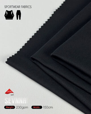 Khả năng thở tốt Dây lycra kéo dài với độ ẩm và độ đàn hồi cao cho quần thể dục và quần yoga