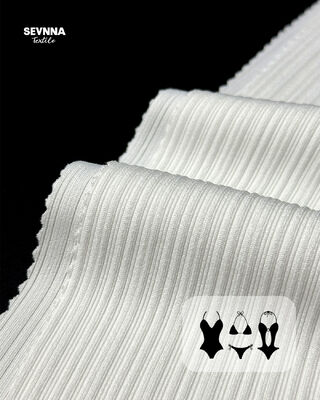 Vải dệt kim đôi polyester tái chế với kiểu Jacquard và khổ 160cm cho quần áo thân thiện với môi trường