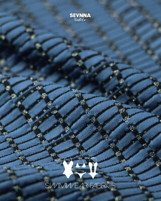 290gm Vải bơi tái chế thân thiện với môi trường Vật liệu bơi bền cho đồ bơi mùa hè