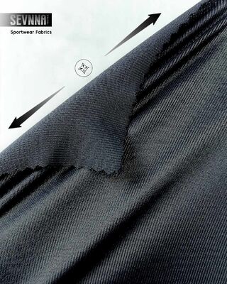 Vải chạy bộ UPF 50+ co giãn 4 chiều và định lượng 240 GSM cho dệt may thể thao hiệu suất cao