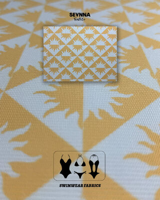 Vải bơi dệt kim 260gsm chống clo cao, chống tia UV 50+ có vân, bền cho đồ bơi