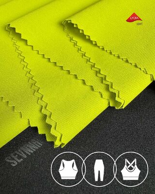 Vải áo ngực thể thao không đường may 150gsm thấm hút mồ hôi cho đồ tập luyện và phòng gym