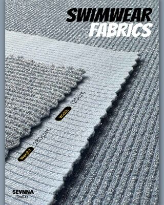 Vải đồ bơi thân thiện với môi trường với 83% nylon tái chế, khô nhanh và chống clo cho đồ bơi bền vững