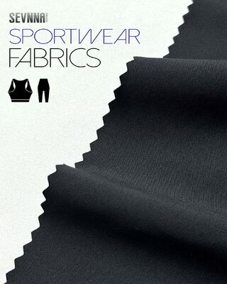 Vải đạp xe hiệu suất cao chống tia UV, trọng lượng 190gsm, làm từ 79% Polyester tái chế + 21% Spandex